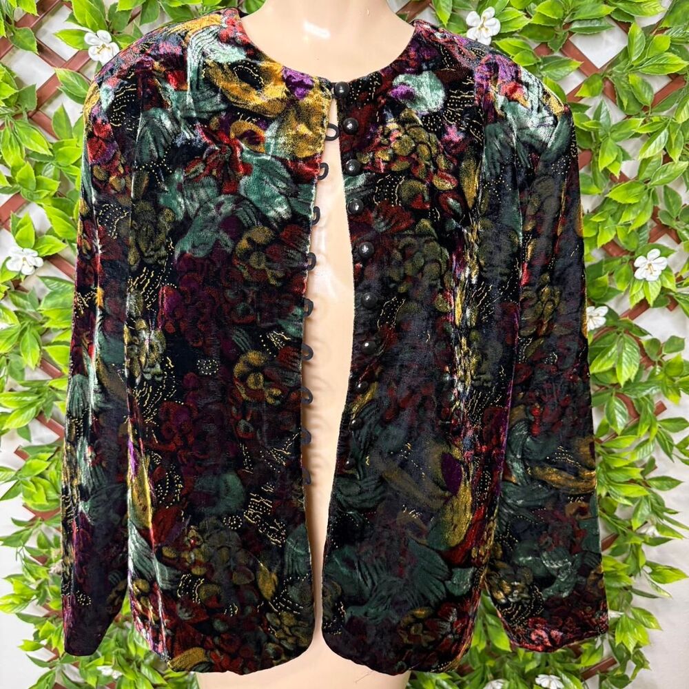 Vintage AC Sport Velvet Jacket – Size 18W ✨